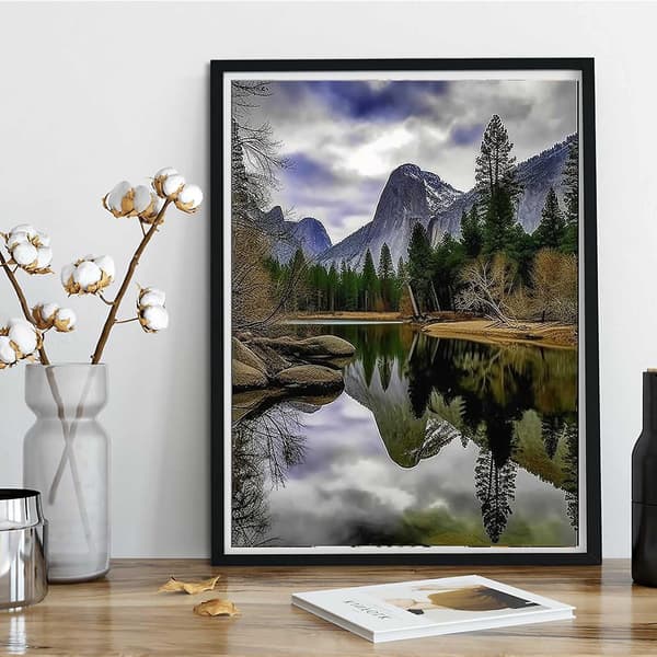 5d Diamant Maleri Landskab Serie 30x40cm stil 3