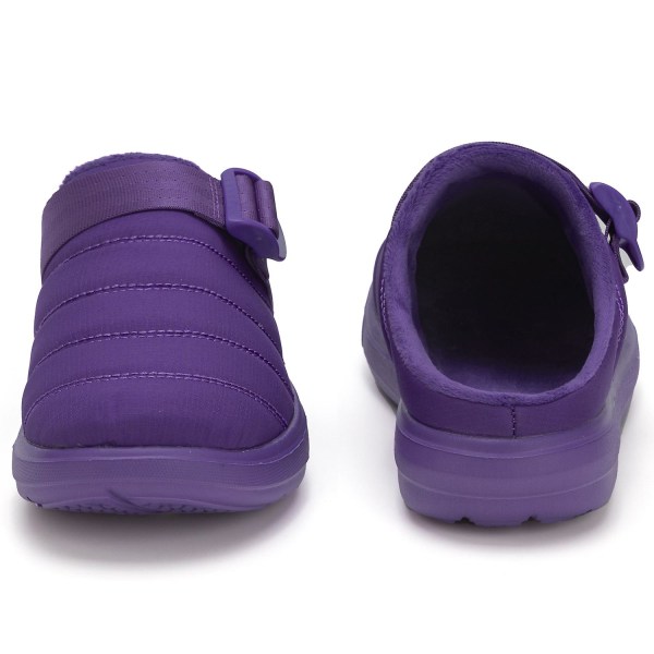 Miesten Puuvillaiset Tossut Lämpimät Talvi Liukumattomat Kengät Hk999 Purple EU 45