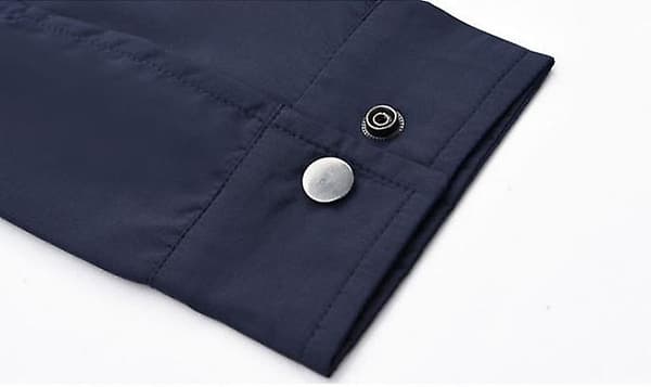 Herr Casual Softshell Lättvikts Flygbomber Slim Fit Jacka navy blue XL