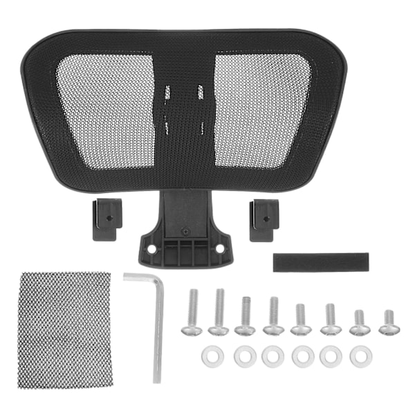 Kontorstol Hodepute Komfortabel Datastol Hodestøtte Kontorrekvisita Black 27X23cm