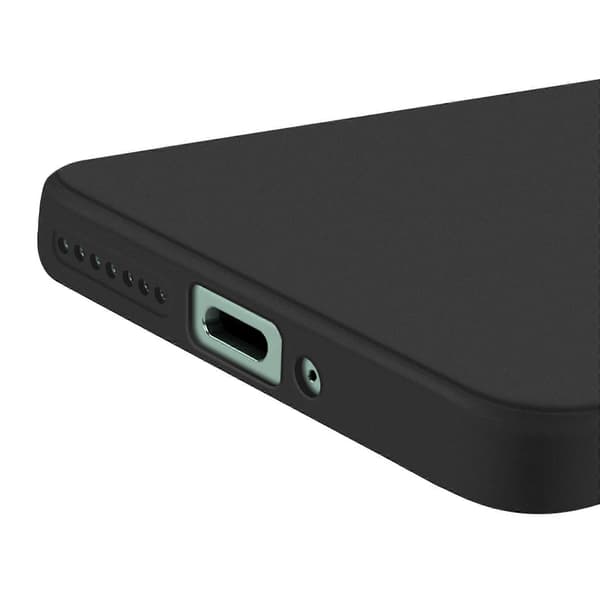Xiaomi 15 -kotelo, silikoni, pehmeä, matta, musta