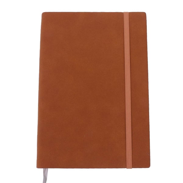 1 st A5 läder skrivjournaler resenärers anteckningsbok Brown 21X14.5CM