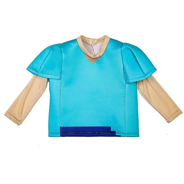 Steve Deluxe Kostume, Halloweenkostumer til Børn Blue L
