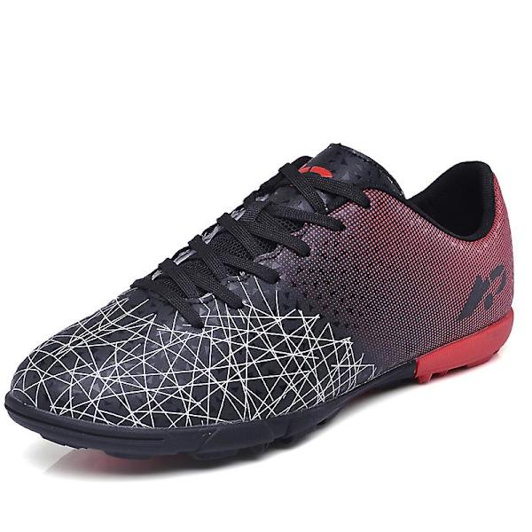 Fotballsko for menn, høye ankler, fotballsko for gressbane, treningssko, sportssko, sneakers 3B27013 Black 40
