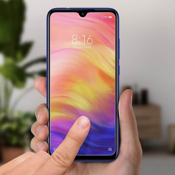 Härdat glas skärmskydd för Xiaomi Redmi Note 7, 9H hårdhet