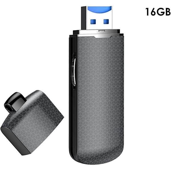Mini U-levyn muotoinen ääninauhuri - Äänitystyökalut (16g)