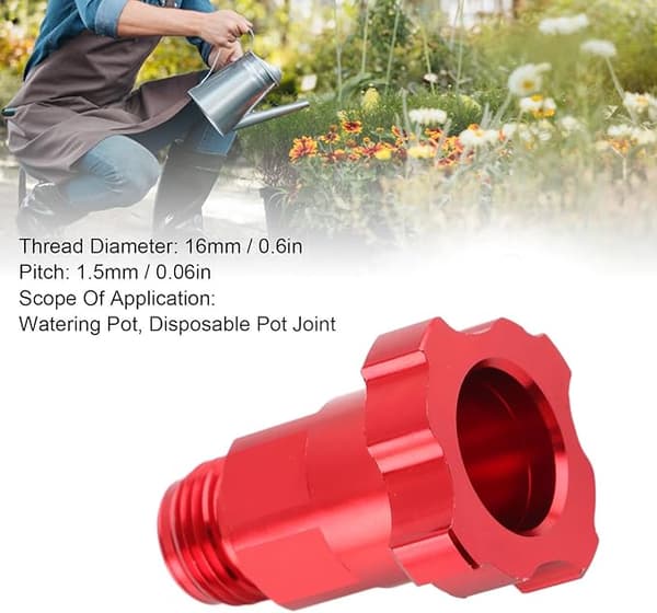 Paint System Spray Gun Cup Adapter,  Engångs Spray Cup Connector Pot Leds Pot Connector Airbrush Adapter(External Thread)