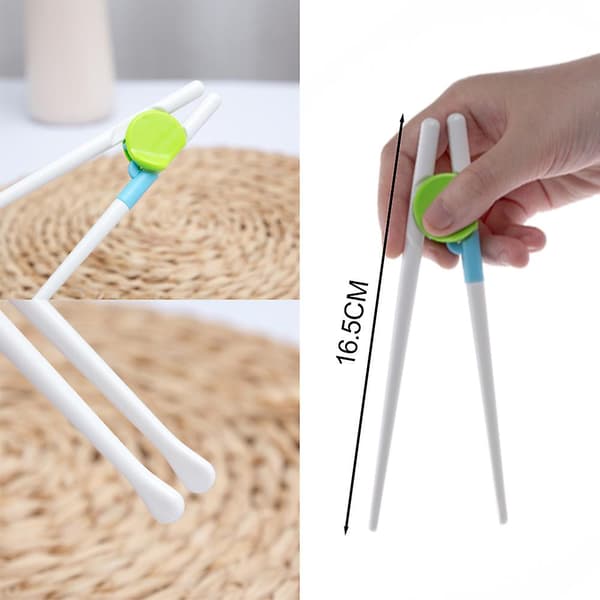2 st Baby Learning Chopsticks Spädbarn Learning Chopsticks Baby Practice Chopsticks Barnens Bestick style2