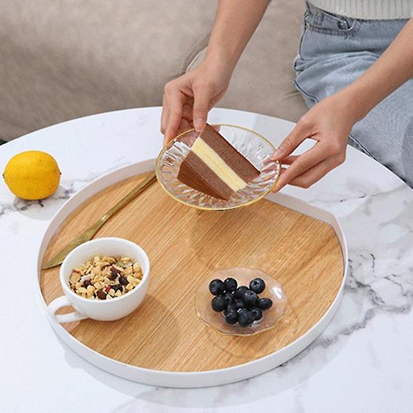 Serveringsbricka Tefast Serveringsbrickor Craft Plain Platter Bricka För Tab