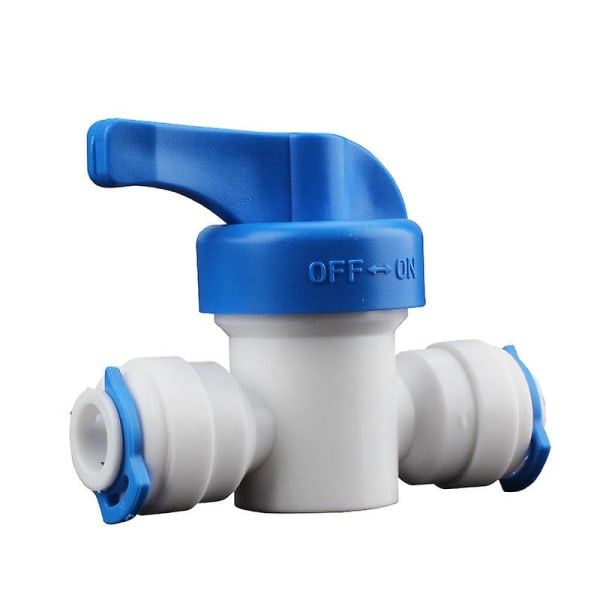 6,4 mm Inline avstängningsventil för omvänd osmos vattenfilter system 1/4