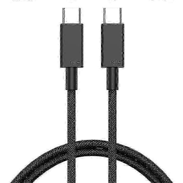 100W USB-C til USB-C Hurtig Opladerkabel 0,5m PD Strømforsyning Data Synkronisering Udgave 0724