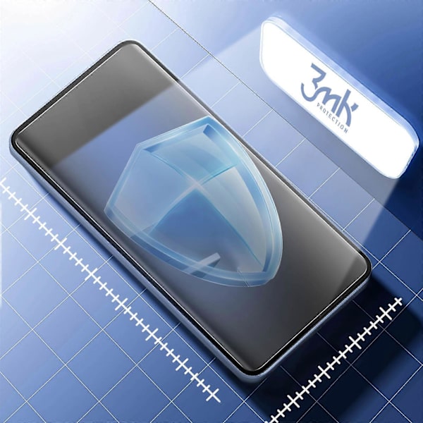 Støtsikker Hydrogel Skjermbeskytter for Oppo A76, Transparent