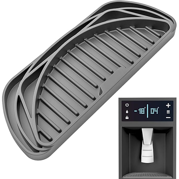 Kylskåp Droppmatta, Vattendispenser Droppbricka,Vattendispenser Anti-Slip droppbricka - Droppfångare för hushållsbänkskivor