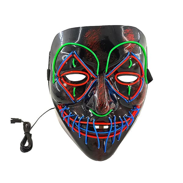 Halloween Led Purge Scary Mask Light Up Led Mask style 2