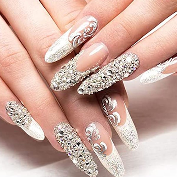 Kolinsky 3d Akryl Nagelborste för Naglar Konst Målningsborste Penna Set Svart Metall Nagel Extensionsverktyg Borste 8*10*14