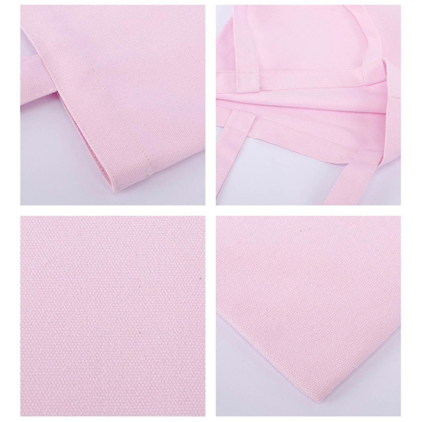 Solide Crossbody Tote Tasker Håndfri Skuldertasker Til Skole Strand Arbejde Shopping Pink