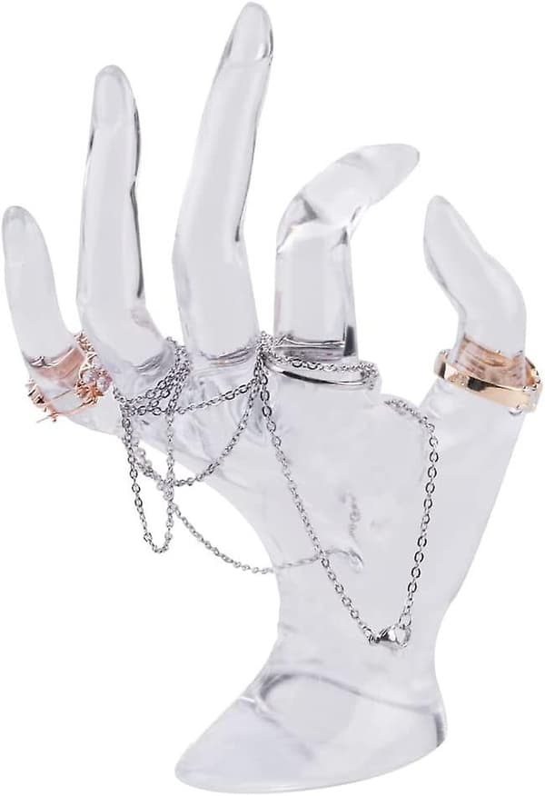 Handform smyckeshållare smyckesdisplay organisation ställ armband ring klocka stativ stöd