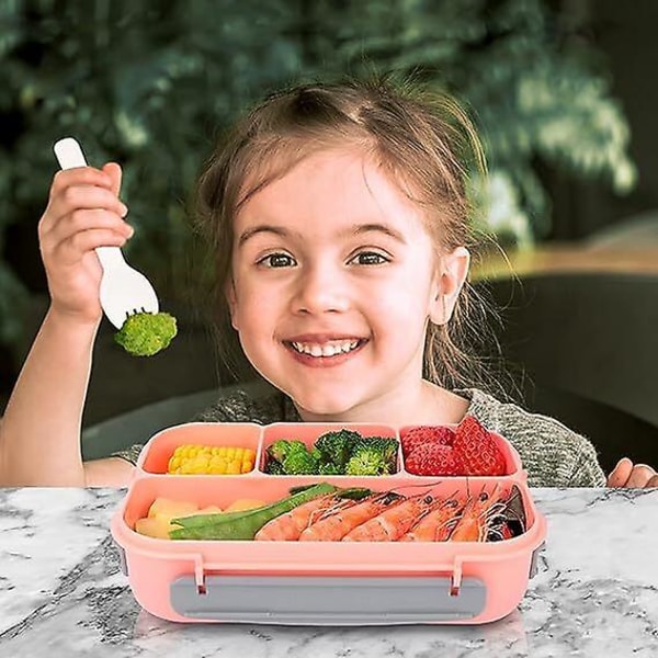 Bentolåda, Lunchlåda för barn och vuxna, läckagesäker Bento Lunchlåda Green 1300ml