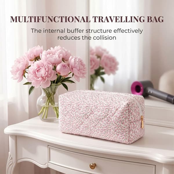 Airwrap Rejsetaske, Opbevaringstaske Kompatibel med Flexstyle Hårstylingværktøjer, Pink, L