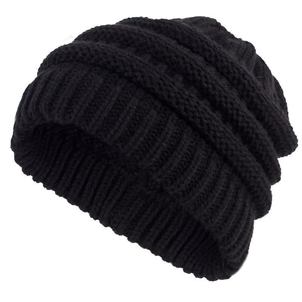 Sztxj Slouchy Beanies til Kvinder Oversized Strik Varm, Vinterhatte til Kvinder Tyk til Koldt Vejr