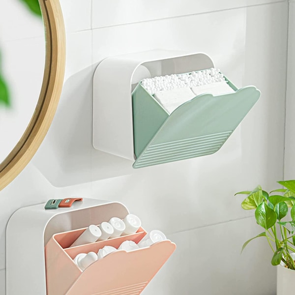 Sanitært Bind Opbevaringsboks, Plastik Bærbar Sanitært Bind Opbevaringspose Til Badeværelse