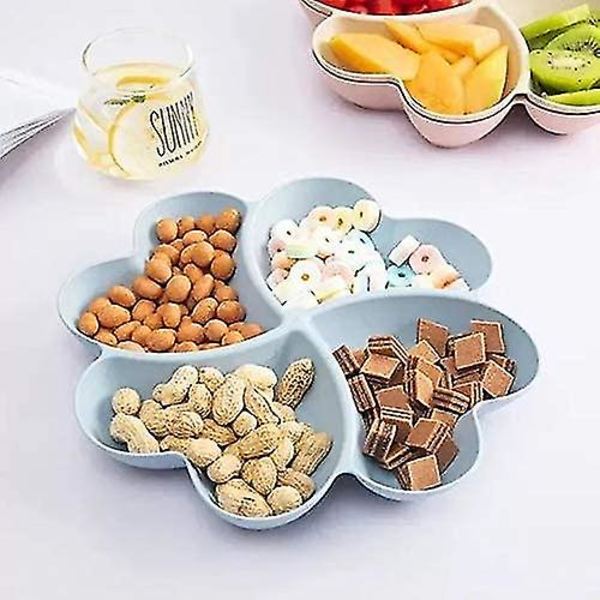 Hjerteformet fat bolle sett brett fat frukt dessert tallerken godteriboks 10pcs