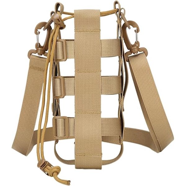 Vattenflaskhållare med rem, packbar flasksele - Vattenflaska Crossbody Sleeve