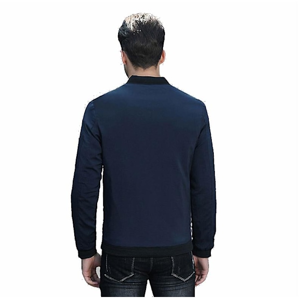 Bomberjakke for menn med ermelomme, lettvekt Navy 2XL