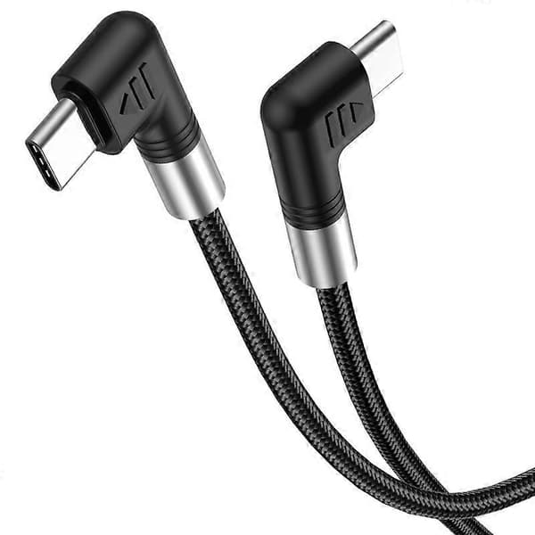 USB-C/Type-C til USB-C/Type-C Datakabel, Lengde: 1m