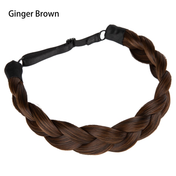 1 st syntetiskt bandhår flätor med justerbart bälte flätad bohemisk stil damfrisyr 2 30 Athree strand braid