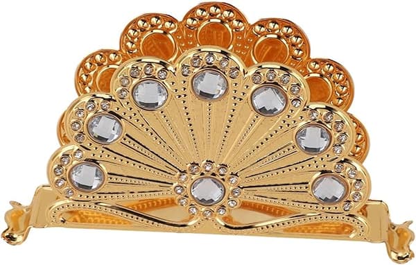 Serviettholder serviettholder med strass, serviettholder for bord, restauranttilbehør