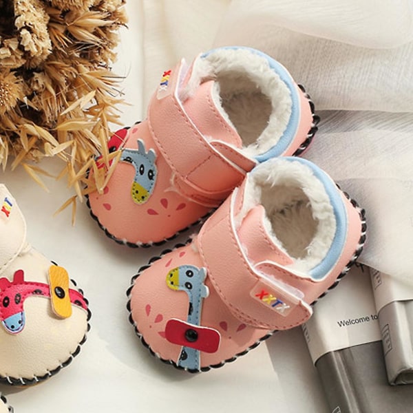Bebis Skor Pojkar Flickor Tofflor Mysiga  Booties style1