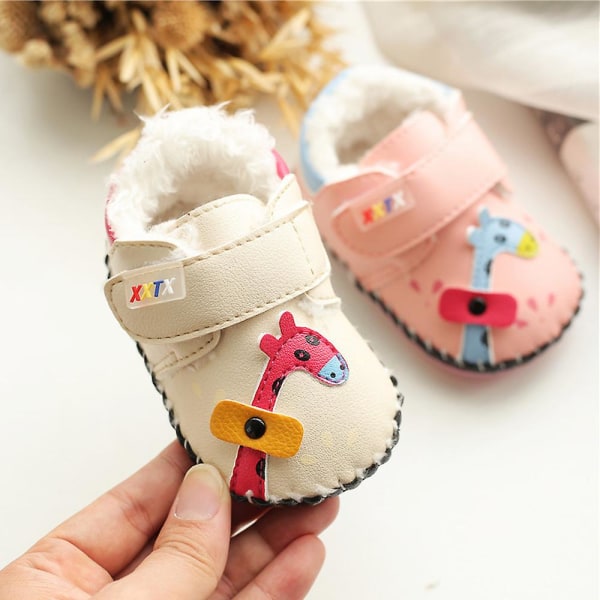 Bebis Skor Pojkar Flickor Tofflor Mysiga  Booties style2
