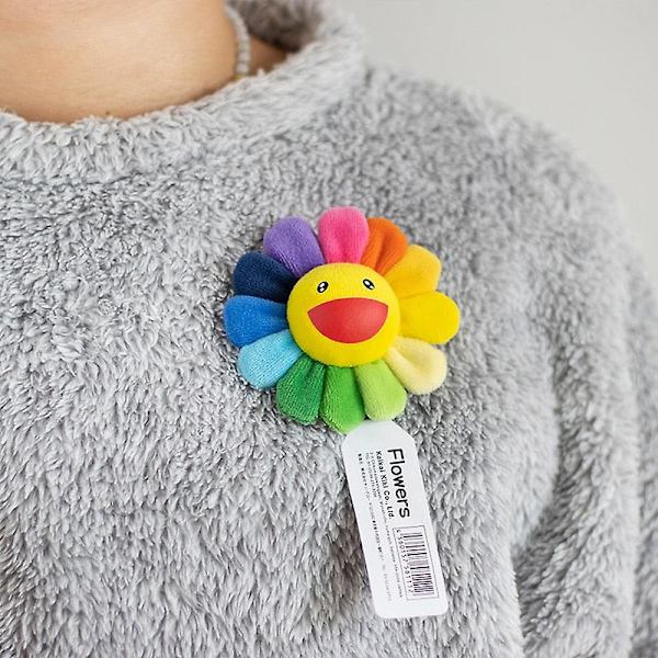 10/40/60 cm smilende solsikke plysj leketøy utstoppet dukke katt kjæledyr pute matte pute hjem soverom bil butikk restaurant dekor jentegave Pink1