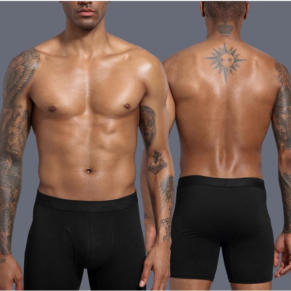 5 stk. Komfortabelt Herreundertøj - Åndbare Boxer Briefs med Fugttransporterende Teknologi til Alle B XL