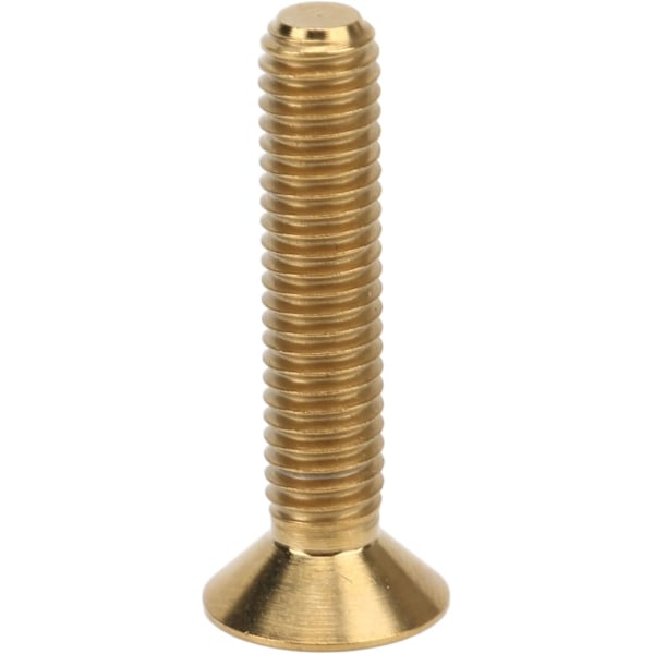 Pyörän ohjaustangon pultti, M6 x 30 mm kypärän pultti, universaali pyörän ohjaustangon pultti kiinnityspultti, titaaniseos kypärän pultti pyörälle