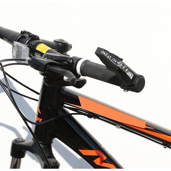 Styrlampor, 2 st främre cykellampor LED cykelindikatorlampor Blinkers Positionsljus för 22 mm diameter cyklar