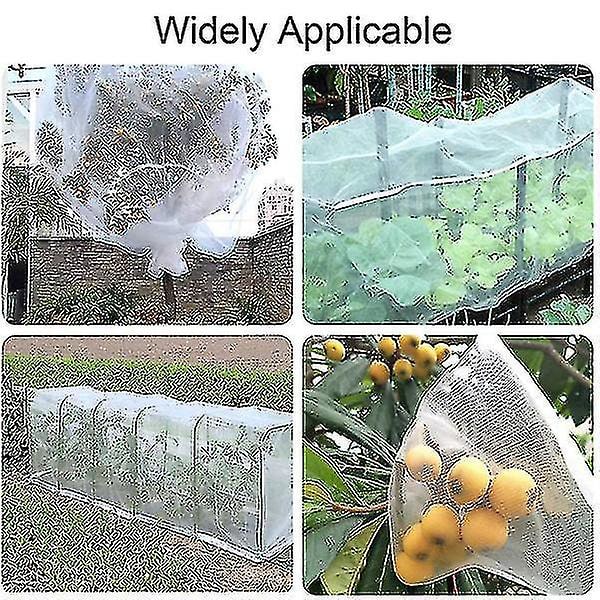 Havenet Myg Insekt Fugl Havenet Barriere Jagt Blindnet Til Beskyttelse Af Dine Plante Frugter Blomster 244cmx305cm(8ftx10ft)