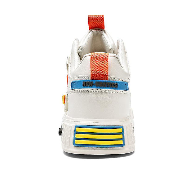 Herre Sport Løbesko Casual High Top Sneakers Fr2107 White EU 40