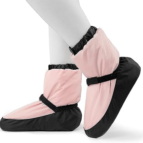 Tanssin lämmittelytossut Naisten balettitossut Pink L