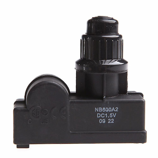 1.5v Suora Pulssisytytin Korkealaatuinen Uunin DC-sytytin Aa-pulssisytytin - 2 Ulostuloa, Musta