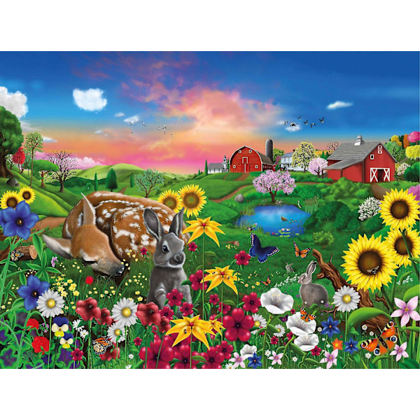Peaceful Pastures Palapeli (1000 palaa) 1000 Pieces