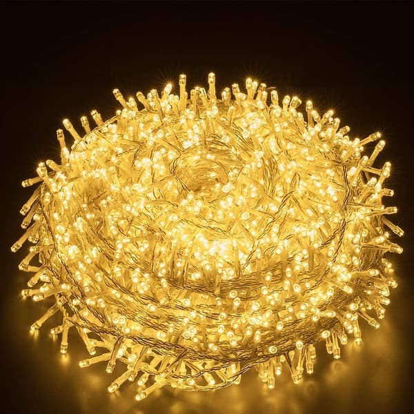 50m 1000leds Elegear Varmvit Utomhus Fe-ljus