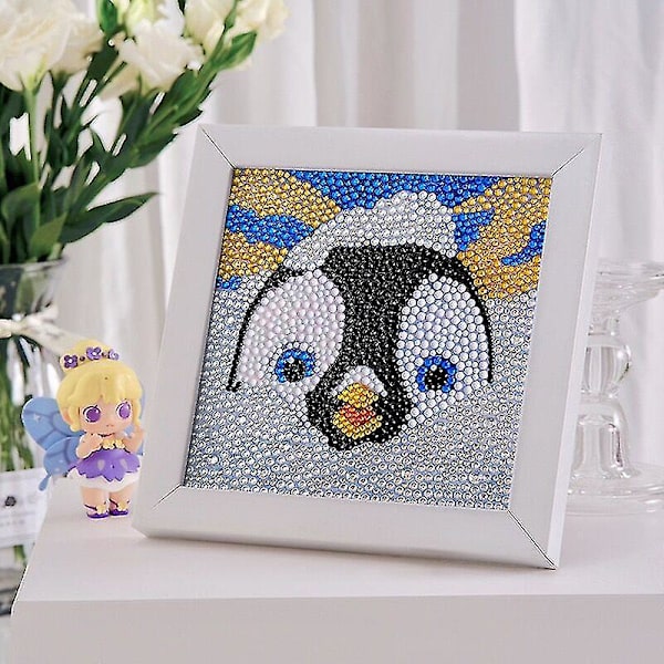 DIY Børne Diamantmaleri Efter Tal Sæt Kunst og Håndværk Sæt DX1512