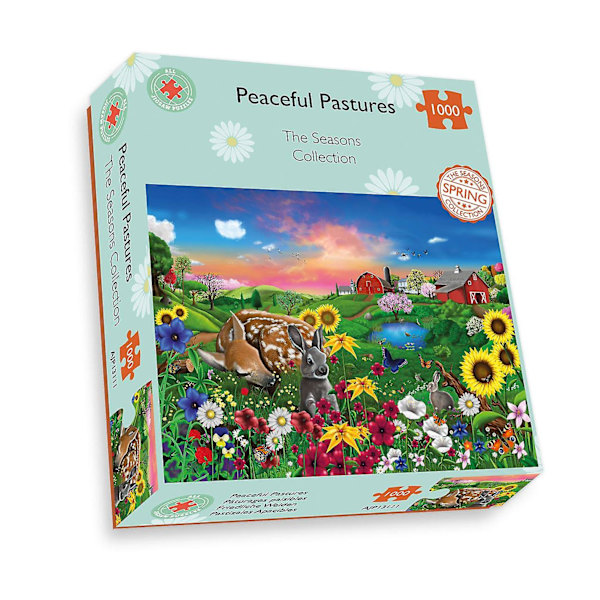 Peaceful Pastures Palapeli (1000 palaa) 1000 Pieces