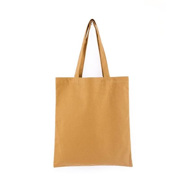 Kestävät Crossbody-kangaskassit, kädet vapaana olkalaukut kouluun, rannalle, töihin ja ostoksille Light Coffee