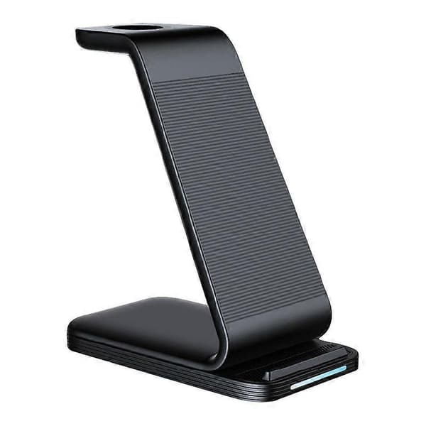 Mobiltelefonholder Trådløs Lader D2 (Svart) White