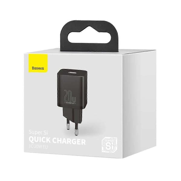 USB-C-seinälaturi 20W Malli CCCJGCE Super Si Quick Black
