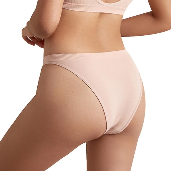 4-pack lågt skurna trossar för kvinnor, andningsbara mjuka stretchiga underkläder GROUP 1 XL