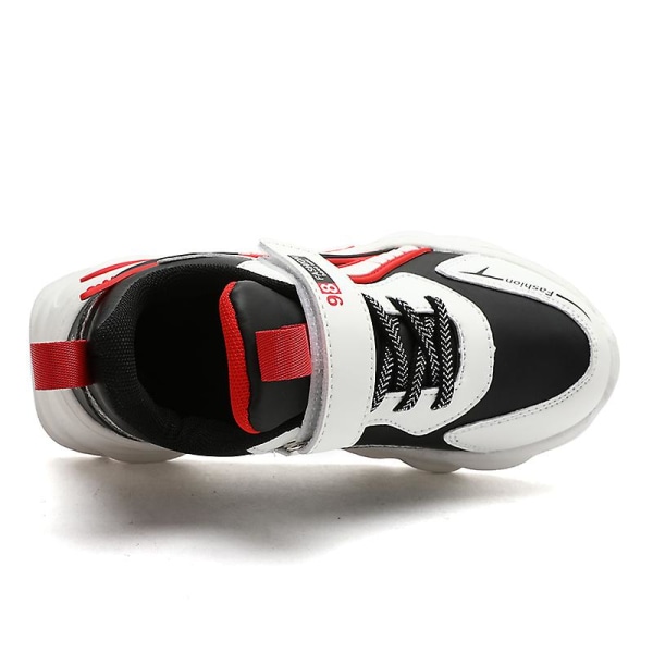Børnesneakers Skridsikre Åndbare Sportsløbesko Fr2023 BlackRed EU 34